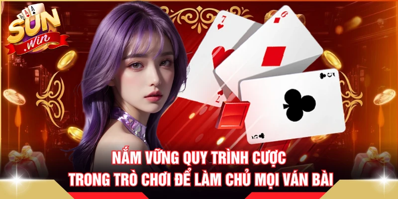 Nắm vững quy trình cược trong trò chơi để làm chủ mọi ván bài